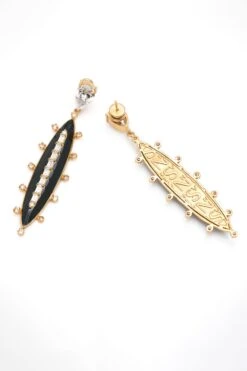 Aulerth Numisma Oblong Earrings By Shivan & Narresh -Celestiagem Jewelry Shop 24523aul2 4