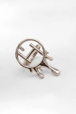 Outhouse Silver Cocktail Ring -Celestiagem Jewelry Shop 2507ot76 4