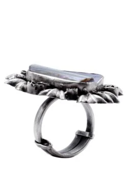 Sangeeta Boochra X Nitibha Kaul Silver Marina Ring 8 Sangeeta Boochra X Nitibha Kaul Silver Marina Ring -Celestiagem Jewelry Shop 25423sbn18 3