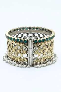 Sangeeta Boochra X Nitibha Kaul Silver Hena Bracelet 7 Sangeeta Boochra X Nitibha Kaul Silver Hena Bracelet -Celestiagem Jewelry Shop 25423sbn6 3