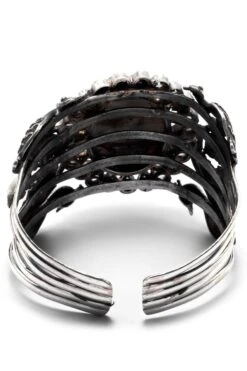 Sangeeta Boochra X Nitibha Kaul Silver Shabina Cuff Bracelet -Celestiagem Jewelry Shop 25423sbn9 4