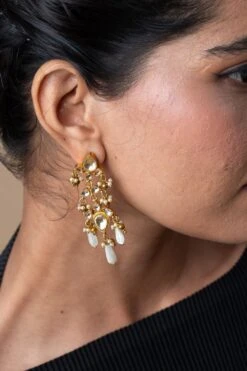 Turquoise Jewels Gold Kundan Necklace Set -Celestiagem Jewelry Shop 25723tse6 3