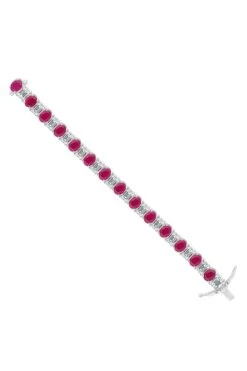 Diosa Paris Red & White Swarovski Bracelet 5 Diosa Paris Red & White Swarovski Bracelet -Celestiagem Jewelry Shop 26923ds1 2