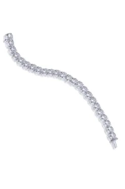 Diosa Paris White Swarovski Tennis Bracelet -Celestiagem Jewelry Shop 26923ds3 2