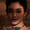 Tarun Tahiliani Accessories Emerald Mughal Style Choker 2 Tarun Tahiliani Accessories Emerald Mughal Style Choker -Celestiagem Jewelry Shop 269tt14 1