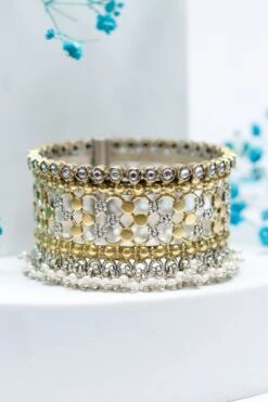 Sangeeta Boochra X Nitibha Kaul Silver Nazmin Bracelet