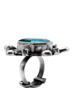 Sangeeta Boochra X Nitibha Kaul Silver Tiara Charming Ring 8 Sangeeta Boochra X Nitibha Kaul Silver Tiara Charming Ring -Celestiagem Jewelry Shop 27423sbn8 3