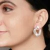 Sangeeta Boochra Isha Sovereign Diamond Hoop Earrings -Celestiagem Jewelry Shop 281223sb12 1