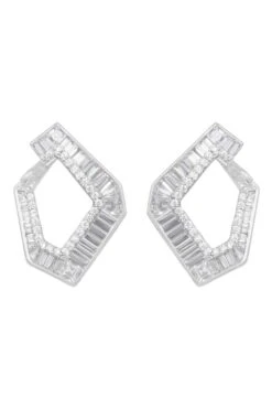 Sangeeta Boochra Isha Sovereign Diamond Hoop Earrings -Celestiagem Jewelry Shop 281223sb12 3
