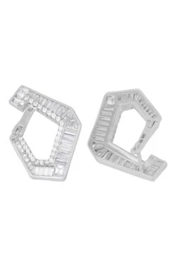 Sangeeta Boochra Isha Sovereign Diamond Hoop Earrings -Celestiagem Jewelry Shop 281223sb12 4