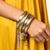 Ritika Sachdeva Golden & Silver Bangle Stack 1 Ritika Sachdeva Golden & Silver Bangle Stack -Celestiagem Jewelry Shop 2911rs9 1