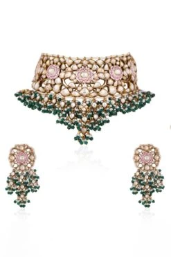 Riana Jewellery Radiant Meenakari Multi-jewel Choker Set 11 Riana Jewellery Radiant Meenakari Multi-jewel Choker Set -Celestiagem Jewelry Shop 291223ra20 5