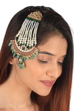 Riana Jewellery Radiant Essence Jade & Pearl Paasa