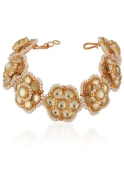 Riana Jewellery Graceful Serenity Gold Gem Bracelet -Celestiagem Jewelry Shop 291223ra4 2