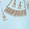 Zevar By Geeta Gold Kundan & Pearl Necklace Set 2 Zevar By Geeta Gold Kundan & Pearl Necklace Set -Celestiagem Jewelry Shop 2912zg8 1