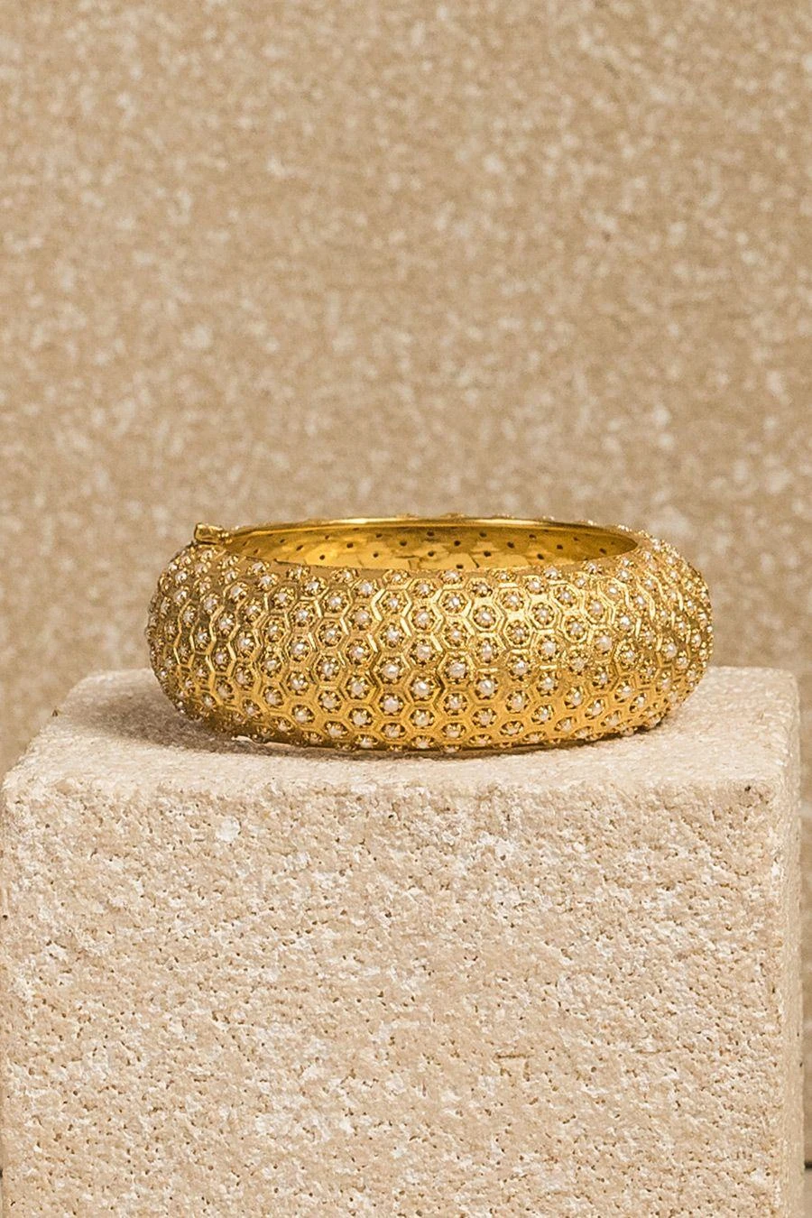 Tarun Tahiliani Accessories Pearl Jaal Kada 3 Tarun Tahiliani Accessories Pearl Jaal Kada