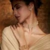 Tarun Tahiliani Accessories Classic 5 String Choker 1 Tarun Tahiliani Accessories Classic 5 String Choker -Celestiagem Jewelry Shop 29423tt3 1