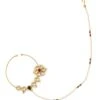 Maisara Multicoloured Gold Finish Jadau Nose Ring -Celestiagem Jewelry Shop 29523mai42 1