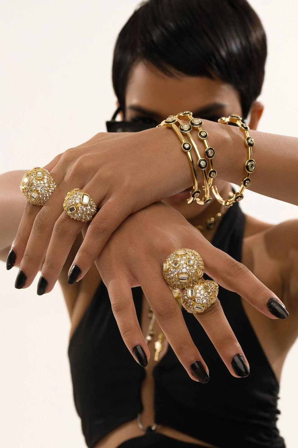 Isharya Stan Baroque Ring 3 Isharya Stan Baroque Ring