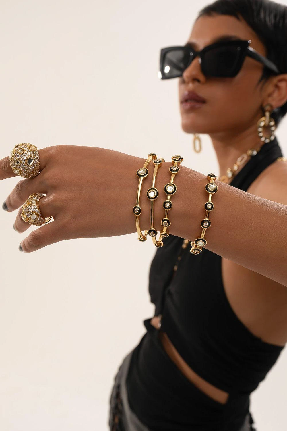 Isharya Stan Baroque Ring 4 Isharya Stan Baroque Ring - Image 2