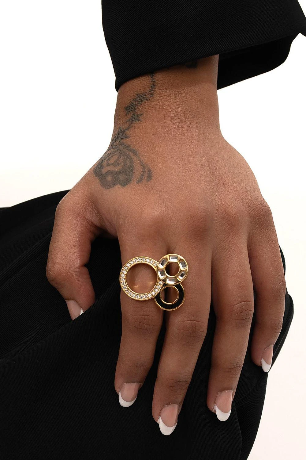 Isharya Stan Circular Ring 4 Isharya Stan Circular Ring - Image 2