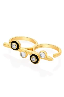 Isharya Gold Knuckle Ring -Celestiagem Jewelry Shop 29823ia81 3