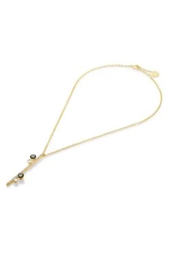 Isharya Gold Line Necklace -Celestiagem Jewelry Shop 29823ia87 4