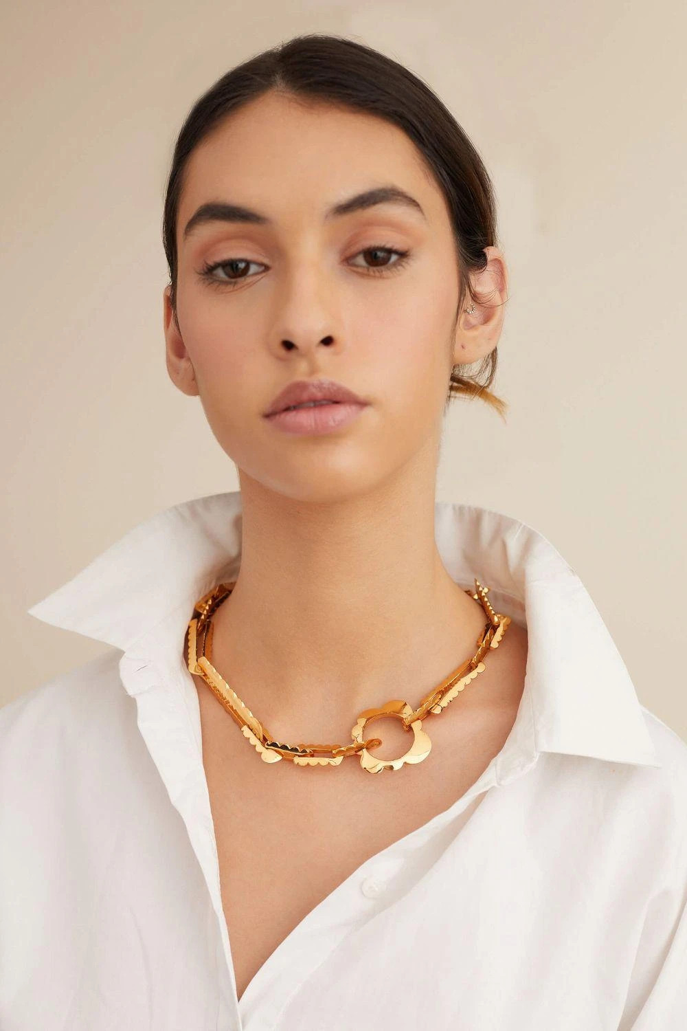 Outhouse Epee Ferrum Link Chain Necklace 3 Outhouse Epee Ferrum Link Chain Necklace