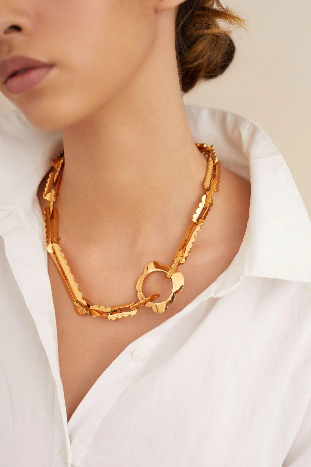 Outhouse Epee Ferrum Link Chain Necklace 4 Outhouse Epee Ferrum Link Chain Necklace - Image 2