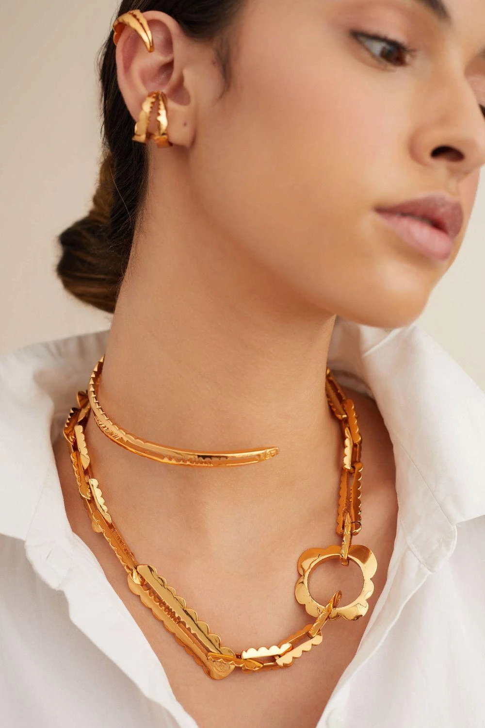 Outhouse Epee Ferrum Link Chain Necklace 6 Outhouse Epee Ferrum Link Chain Necklace - Image 4