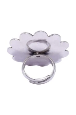 Sangeeta Boochra Antique Flora Silver Hand-crafted Ring -Celestiagem Jewelry Shop 3124sb24 4