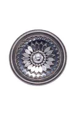 Sangeeta Boochra Tribal Chandrika Silver Hand-crafted Ring 9 Sangeeta Boochra Tribal Chandrika Silver Hand-crafted Ring -Celestiagem Jewelry Shop 3124sb25 3