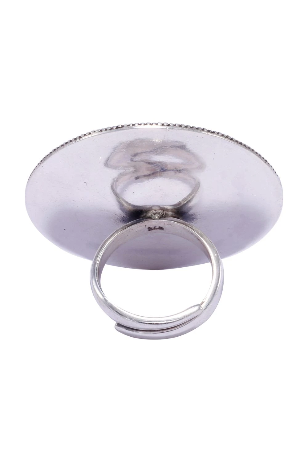 Sangeeta Boochra Tribal Chandrika Silver Hand-crafted Ring 7 Sangeeta Boochra Tribal Chandrika Silver Hand-crafted Ring - Image 5