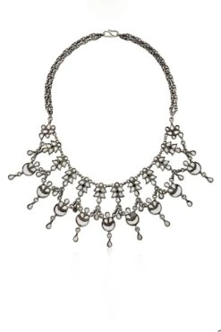 Inaayat Layered Necklace With Floral Motifs