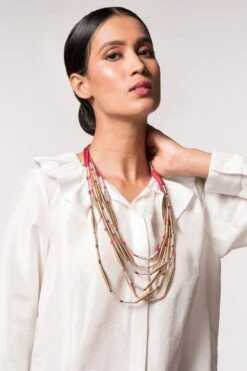 CVH Multi Line Stick Necklace -Celestiagem Jewelry Shop 31cvh4 2