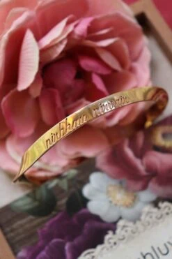 Eina Ahluwalia Nirbhau Nirvair & Chardi Kala Gold Bangle -Celestiagem Jewelry Shop 3412ea8 3