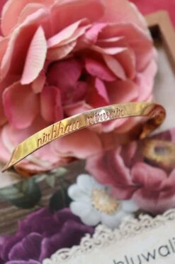 Eina Ahluwalia Nirbhau Nirvair & Chardi Kala Gold Bangle -Celestiagem Jewelry Shop 3412ea8 4