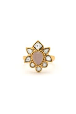 Aulerth Gulmohar Pastel Ring By Tribe Amrapali -Celestiagem Jewelry Shop 3423aul11 2