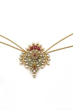 Aulerth Gulmohar Miniature Necklace By Tribe Amrapali -Celestiagem Jewelry Shop 3423aul19 3