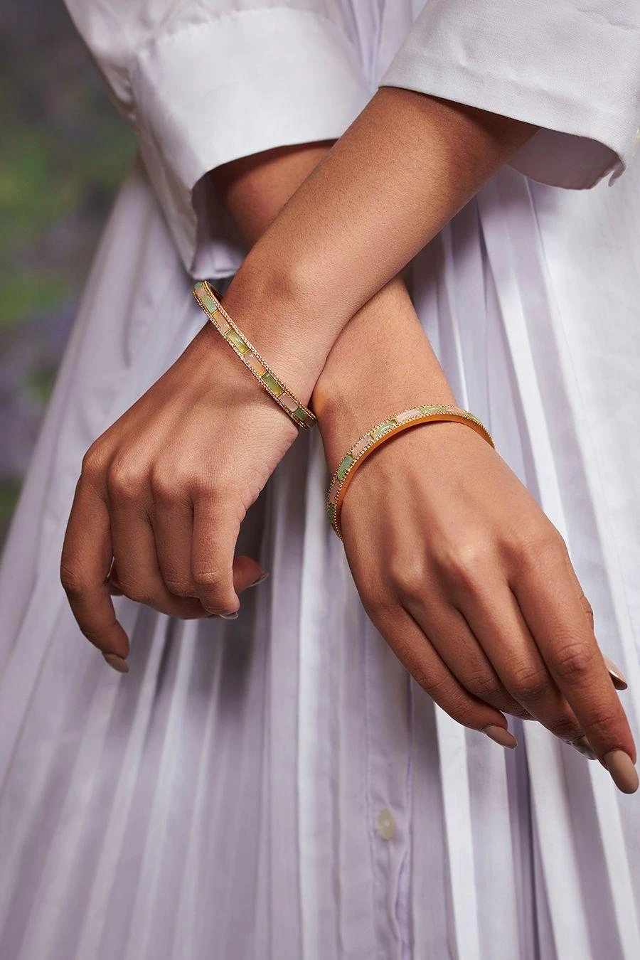 Aulerth Dainty Pastel Cuff By Tribe Amrapali 2 Aulerth Dainty Pastel Cuff By Tribe Amrapali