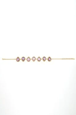 Aulerth Lavender Morning Star Choker By Tribe Amrapali -Celestiagem Jewelry Shop 3423aul21 2