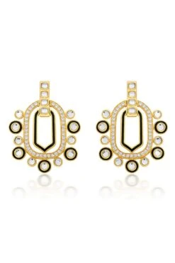 Isharya Just Jamiti Mughal Earrings -Celestiagem Jewelry Shop 3623ia19 2