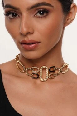 Isharya Just Jamiti Statement Link Choker