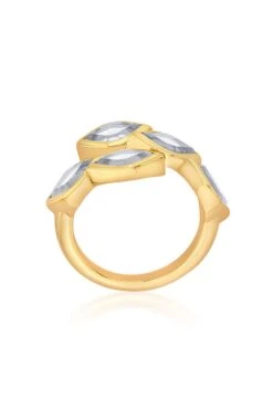 Isharya Gold Mirror Work Ring -Celestiagem Jewelry Shop 3623ia7 3