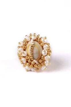 Vaidaan Ragasa Pearl Ring -Celestiagem Jewelry Shop 387983 3