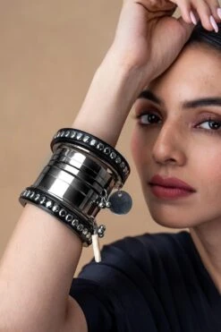 Ritika Sachdeva Silver Bangle Stack -Celestiagem Jewelry Shop 41123rs5 3 2