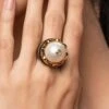 Isharya Amina Pearl Dome Ring -Celestiagem Jewelry Shop 62iq67 1