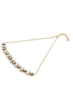 Isharya Amara Mirror Gold Plated Necklace -Celestiagem Jewelry Shop 62iq94 3