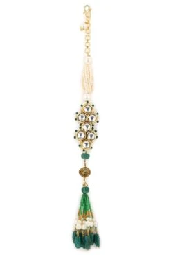 Heer- House Of Jewellery Green Kashti Bracelet -Celestiagem Jewelry Shop 6723hr3 2