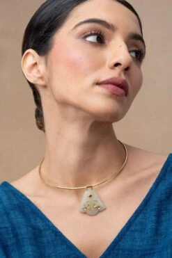 Zayn By Sunena Jade Holdali Ruby Polki Necklace -Celestiagem Jewelry Shop 7823zs8 1